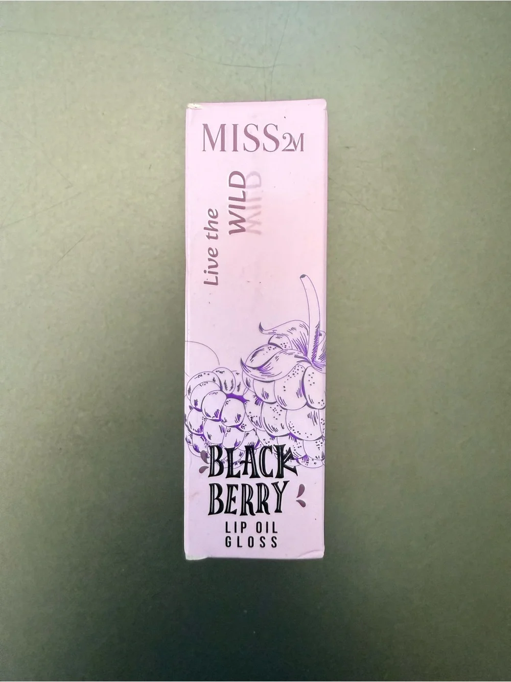 Miss 2M Black Berry Lip Oil Gloss